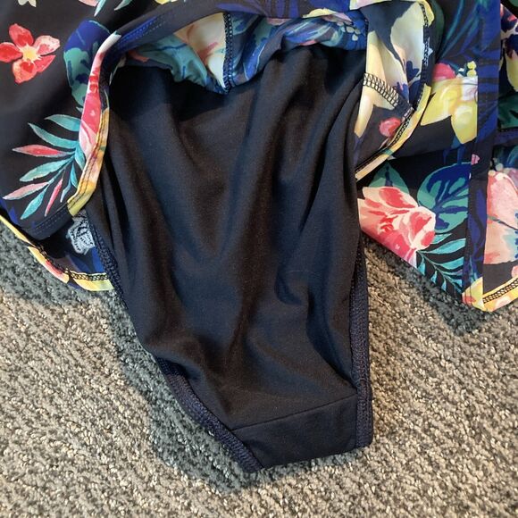 Abercrombie Kids Girls Romper sz Size 13/14 Pool To Play Romper Swimsuit NWT - Picture 7 of 8